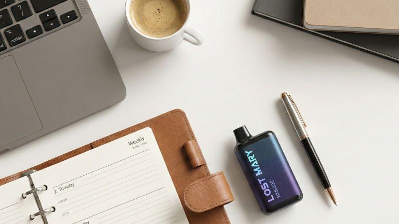 Lost Mary BM6000 on professional desk setup