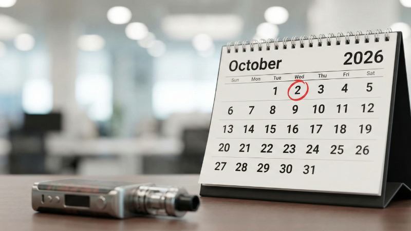 UK vape tax october 2026