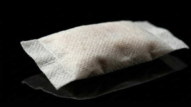 nicotine pouch close up