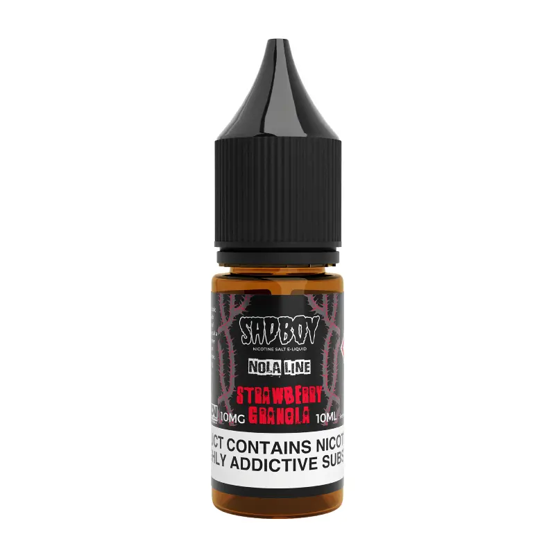  Strawberry Granola Nic Salt E-Liquid by Sad Boy 10ml