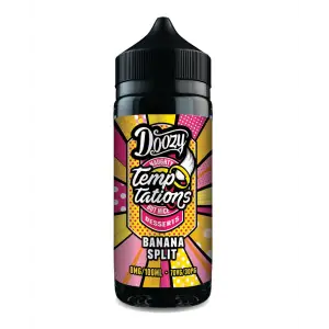 Banana Split by Doozy Temptations 100ml Shortfill E-liquid