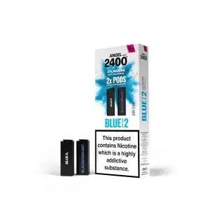 Vapes Bars Angel 2400 Disposable Prefilled Vape Pods | Blue Edition 2