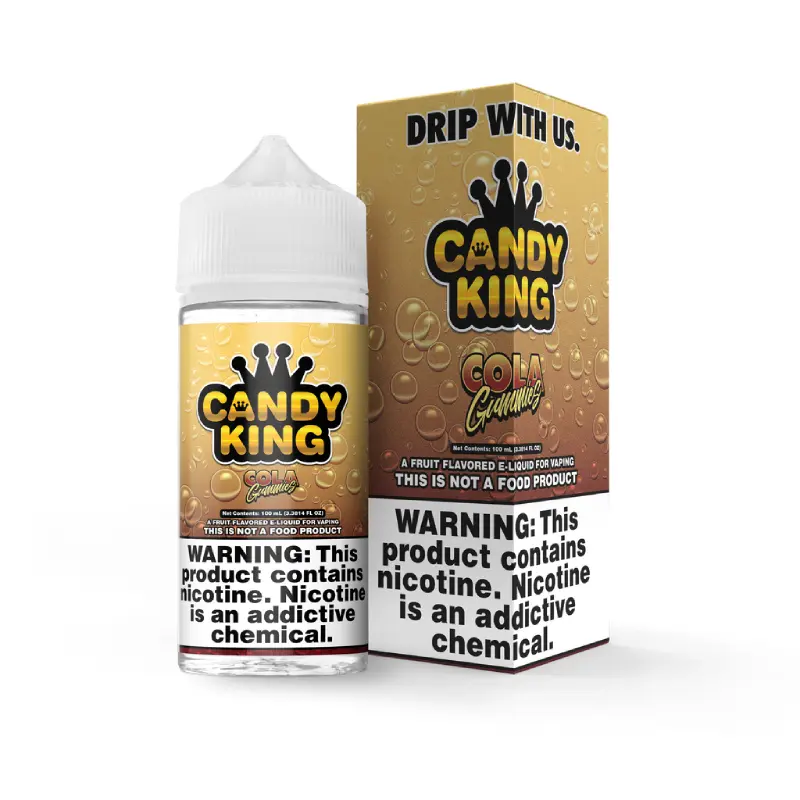 Cola Gummies by Candy King 100ml Shortfill E-liquids