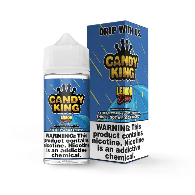 Lemon Drops by Candy King 100ml Shortfill E-liquids