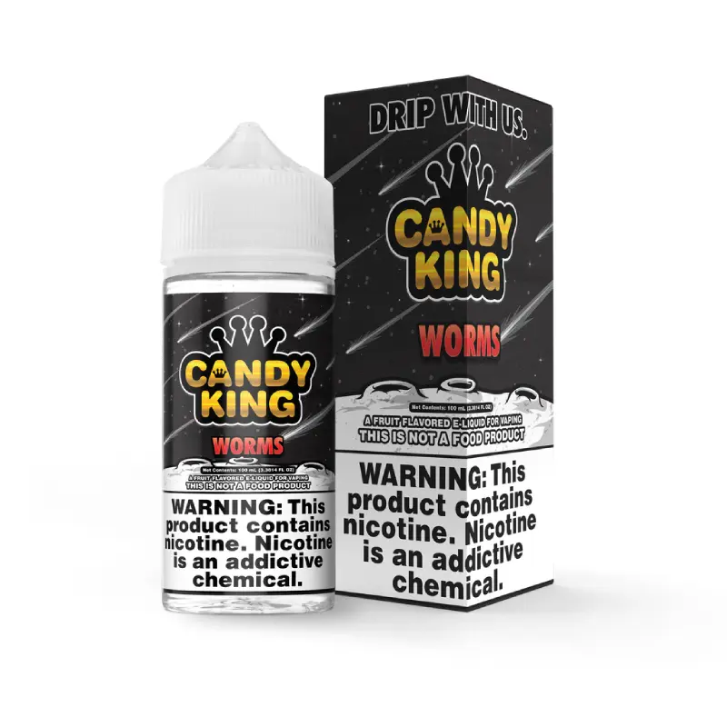 Worms by Candy King 100ml Shortfill E-liquids