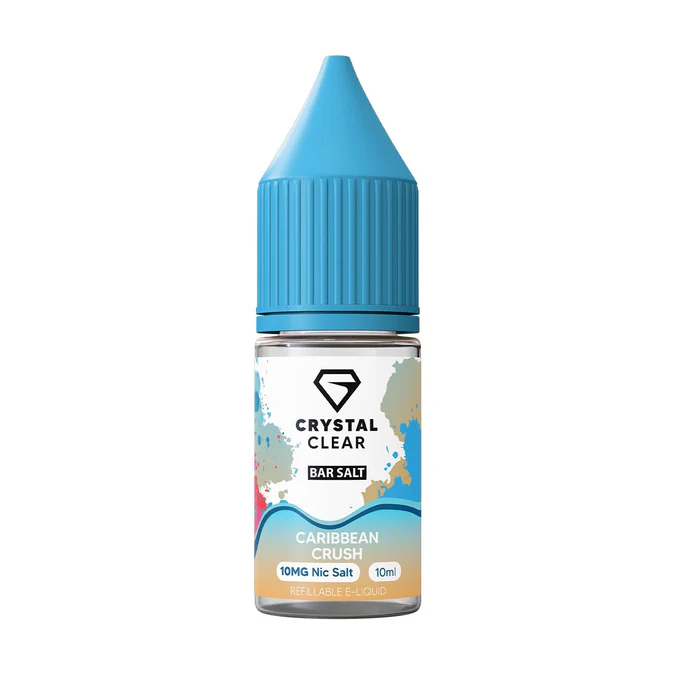 Caribbean Crush Nic Salt E-Liquid by Crystal Clear Bar Salts 10ml