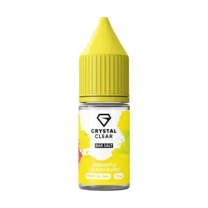 Pineapple Lemon Burst Nic Salt E-Liquid by Crystal Clear Bar Salts 10ml - 10mg