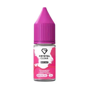 Strawberry Raspeberry Cherry Fusion Nic Salt E-Liquid by Crystal Clear Bar Salts 10ml - 10mg