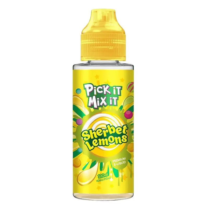 Sherbet Lemon by Pick It Mix It E-Liquid 100ml 