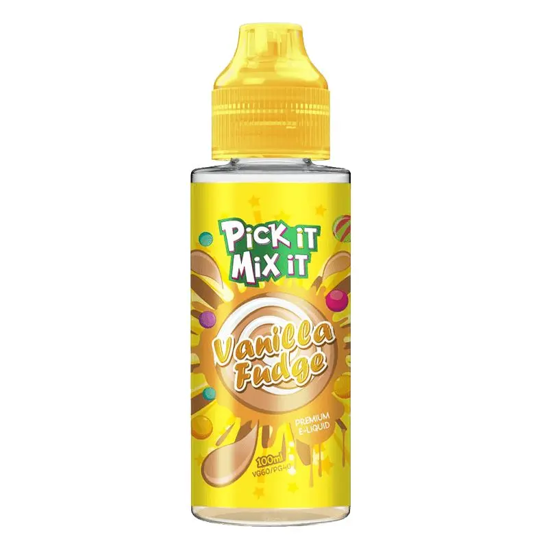 Vanilla Fudge by Pick It Mix It E-Liquid 100ml 