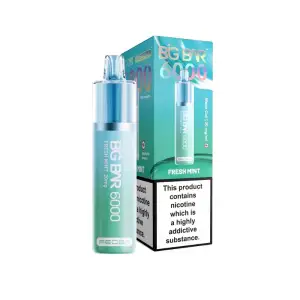 Fresh Mint Feoba Big Bar 6000 Disposable Vapes 