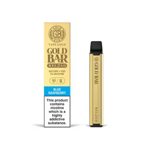 Gold Bar Reload Disposable Pod Kit | Blue Raspberry