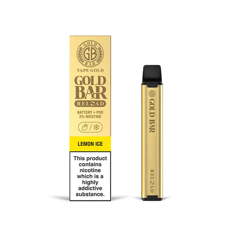 Gold Bar Reload Disposable Pod Kit | Lemon Ice