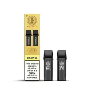 Gold Bar Reload Prefilled Vape Pods | Banana Ice