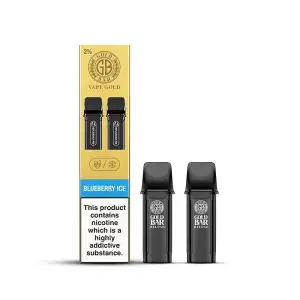 Gold Bar Reload Prefilled Vape Pods | Blueberry Ice