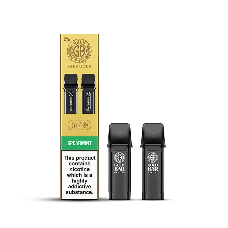 Gold Bar Reload Prefilled Vape Pods