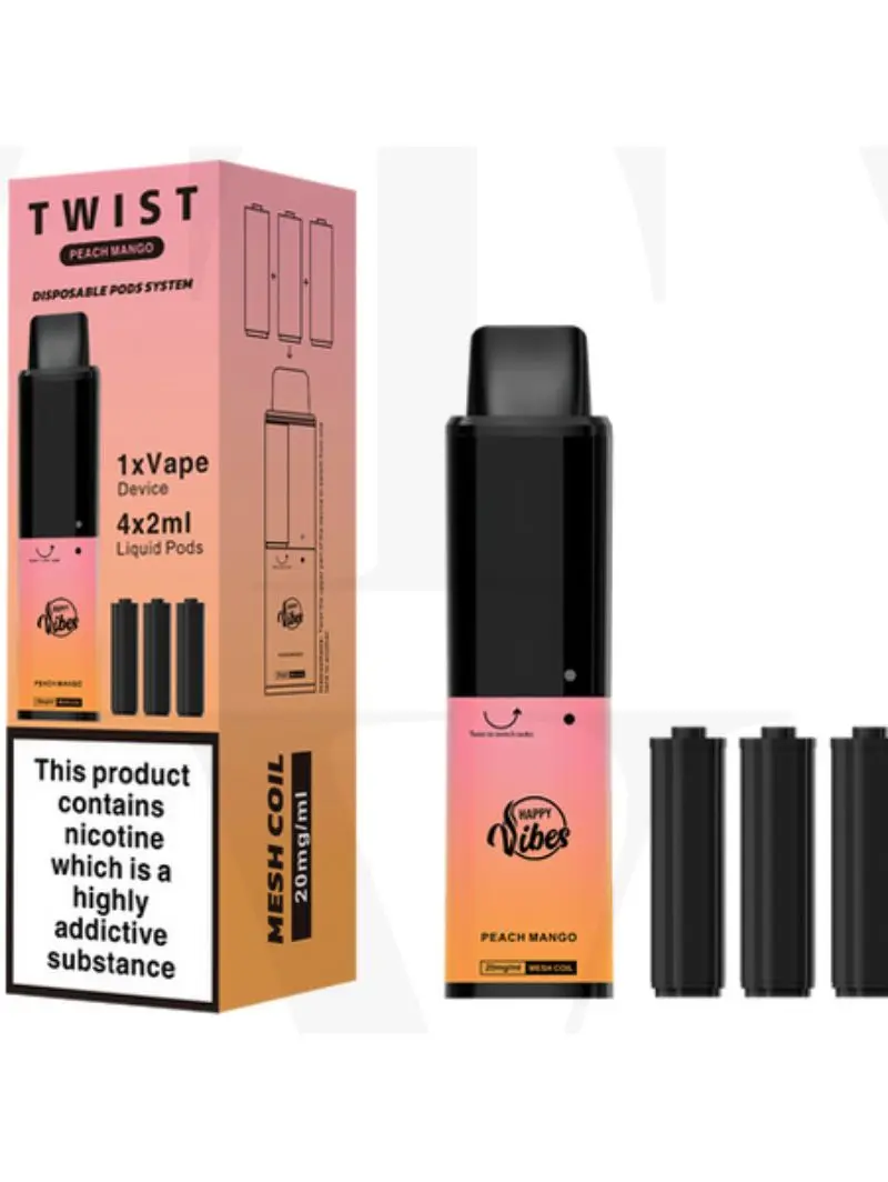 Mango Happy Vibes Twist 2400 Disposable Vape 