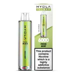 Fresh Mint Hyola Pro Max HY6000 Disposable Vape Kit 