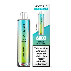 Lemon Blue Lime Hyola Pro Max HY6000 Disposable Vape Kit 