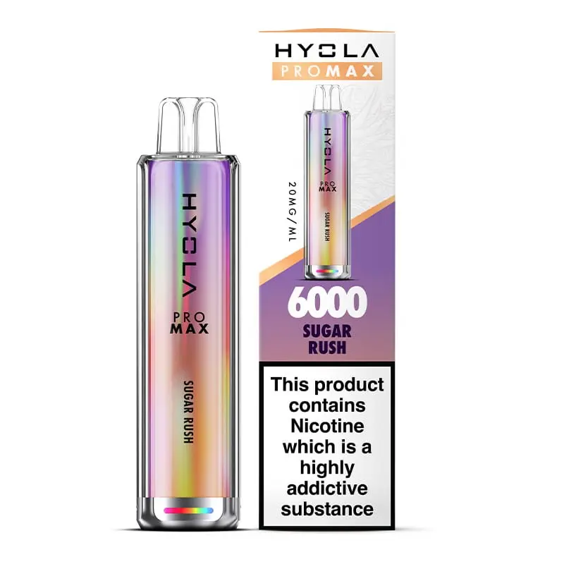 Sugar Rush Hyola Pro Max HY6000 Disposable Vape Kit