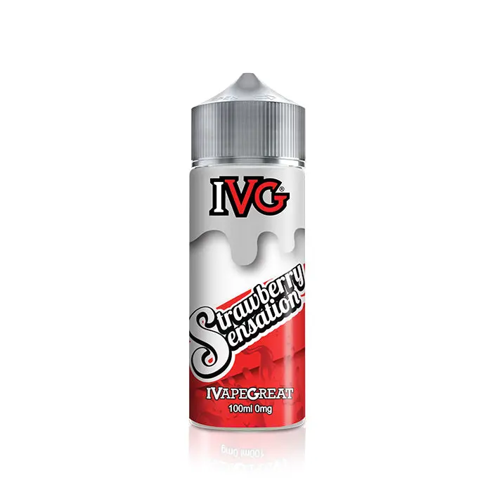 Strawberry Sensation E-liquid by IVG 100ml