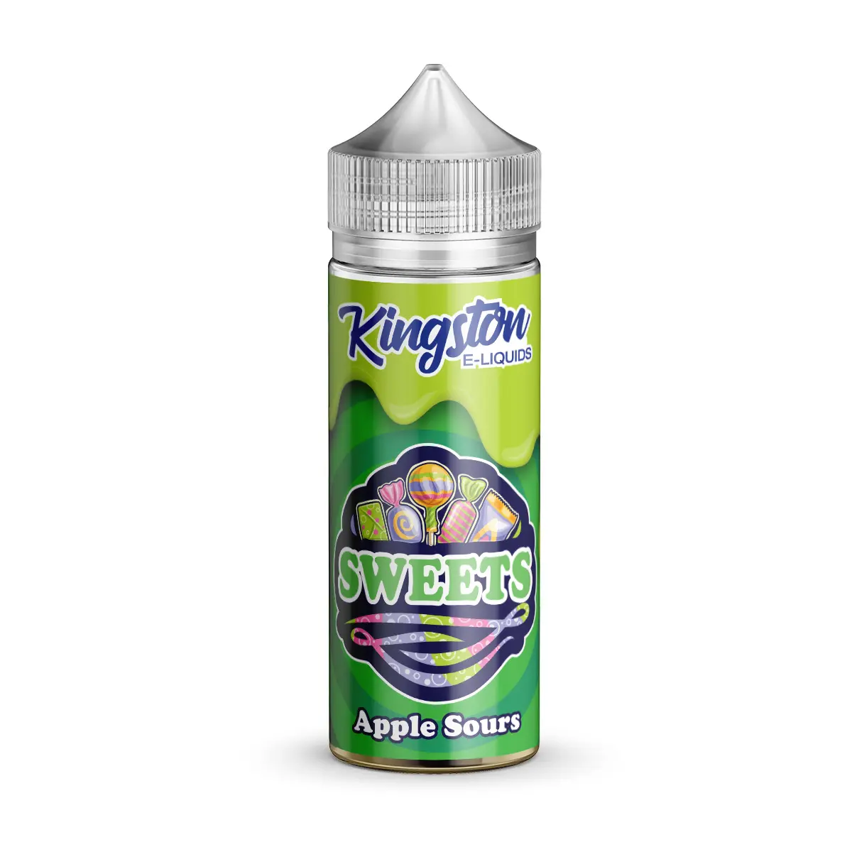 Apple Sours by Kingston Sweets 100ml E-Liquid Shorfill