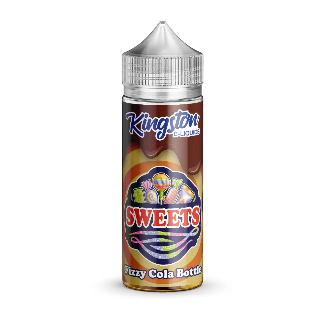 Fizzy Cola Bottles by Kingston Sweets 100ml E-Liquid Shorfill