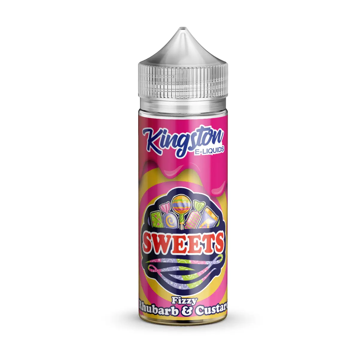 Rhubarb & Custard by Kingston Sweets 100ml E-Liquid Shorfill