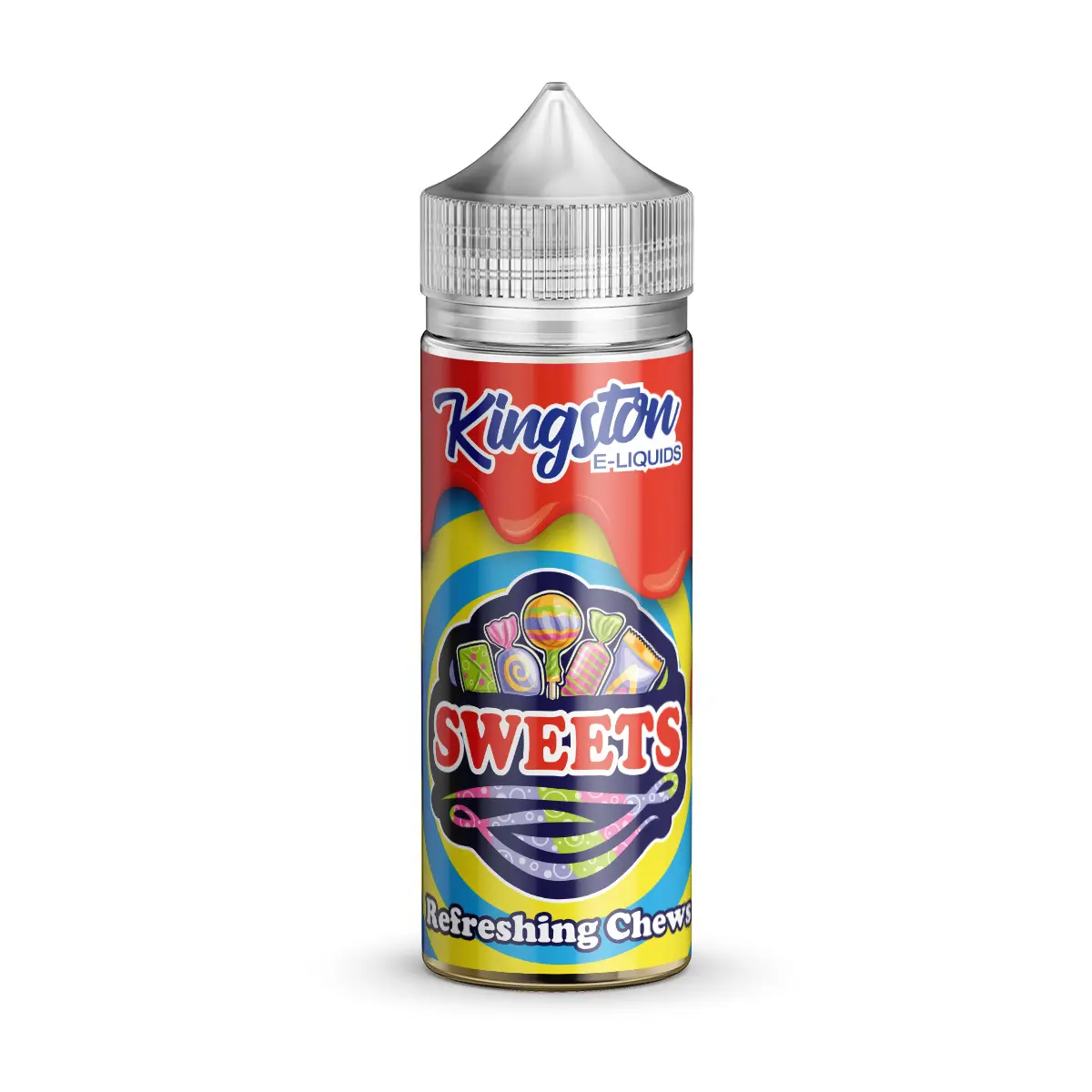 Refreshing Chews by Kingston Sweets 100ml E-Liquid Shorfill