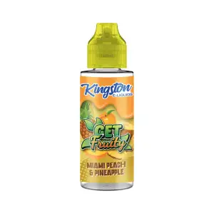 Miami Peach & Pineapple by Kingston Get Fruity 100ml E-Liquid