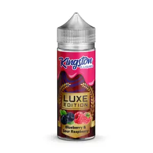 Blueberry & Sour Raspberry by Kingston Luxe Edition 100ml E-Liquid