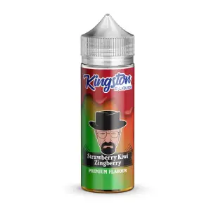 Strawberry Kiwi Zingberry by Kingston 100ml E-Liquid Shorfill