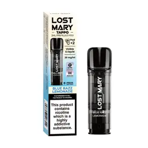 Blue Razz Lemonade | Lost Mary Tappo Prefilled Pods