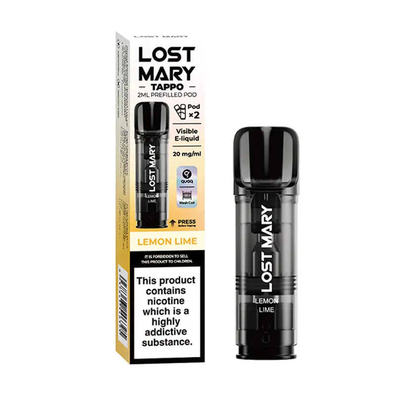 Lemon Lime | Lost Mary Tappo Prefilled Pods