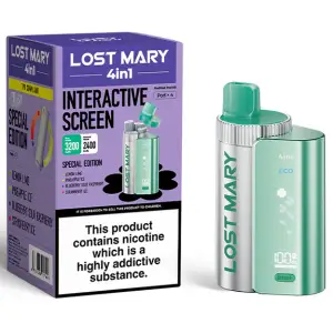 Special Edition Lost Mary 4 in 1 3200 Puffs Disposable Vape Kit 