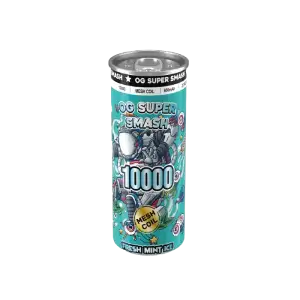 OG Super Smash 10000 Disposable Vapes - Fresh Mint Ice