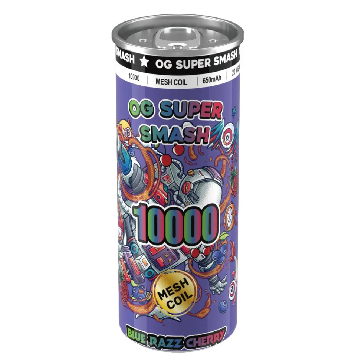 OG Super Smash 10000 Disposable Vapes - Blue Razz Cherry