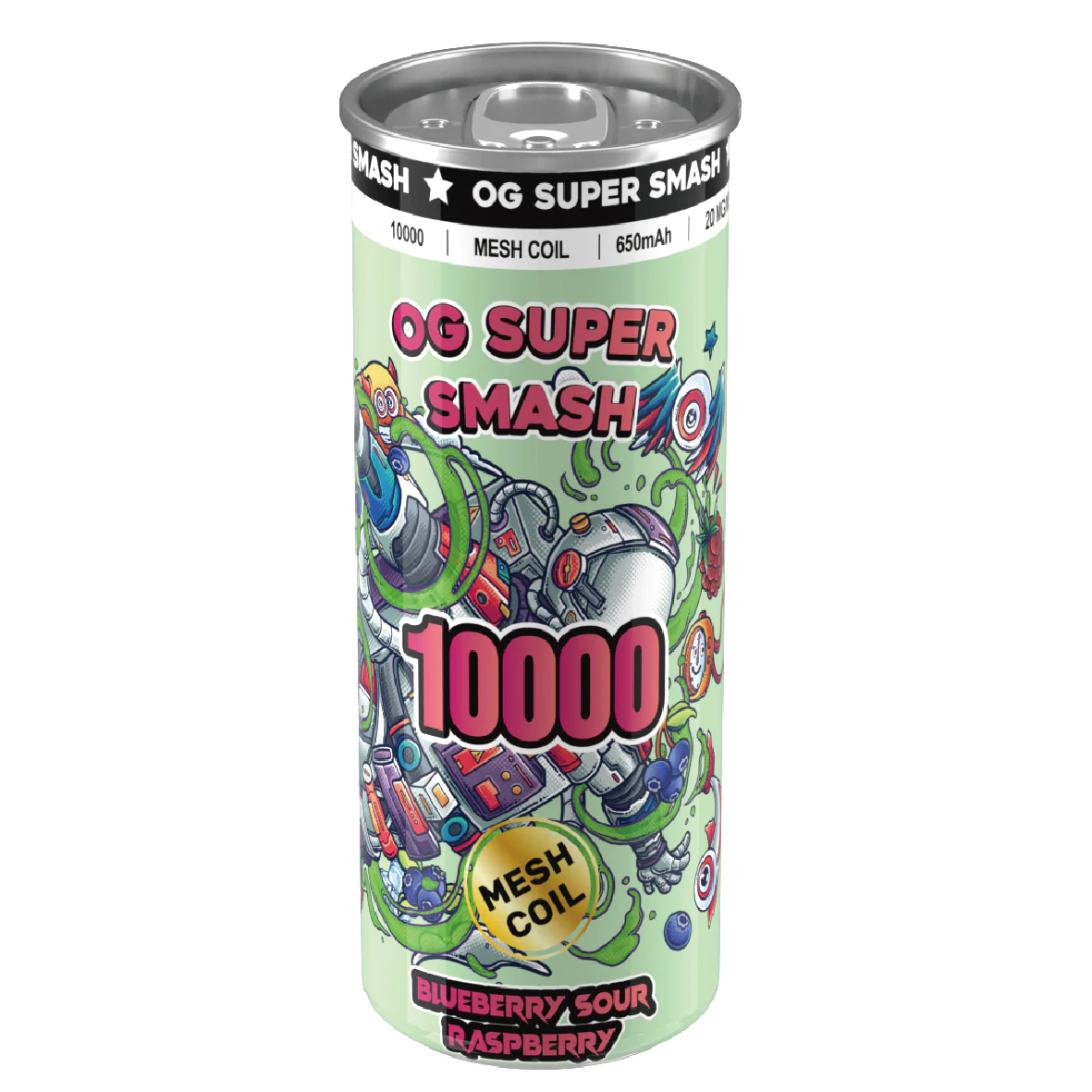 OG Super Smash 10000 Disposable Vapes - Blueberry Raspberry