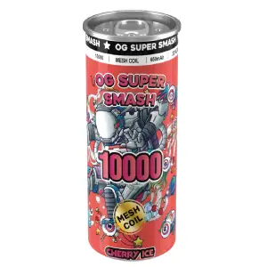 OG Super Smash 10000 Disposable Vapes - Cherry Ice