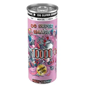 OG Super Smash 10000 Disposable Vapes - Fizzy Cherry