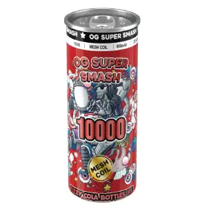 OG Super Smash 10000 Disposable Vapes - Fizzy Cola Bottles Ice