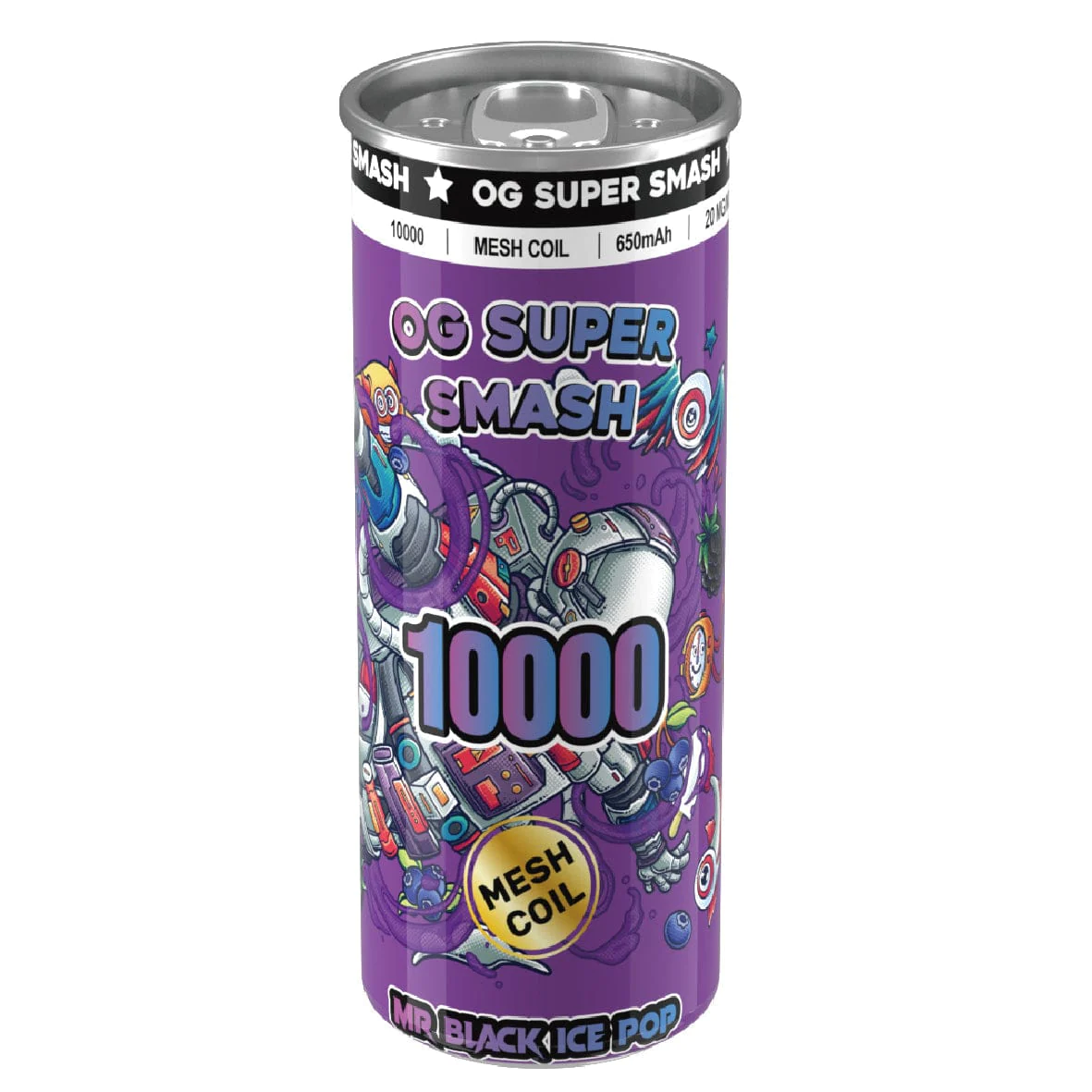 OG Super Smash 10000 Disposable Vapes - Mr Black Ice Pop