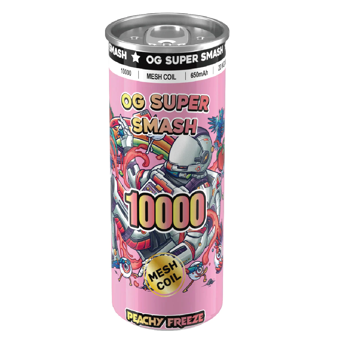 OG Super Smash 10000 Disposable Vapes - Peach Freeze