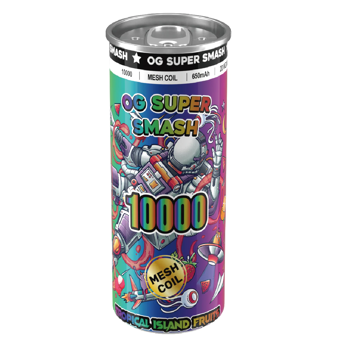 OG Super Smash 10000 Disposable Vapes - Tropical Island Fruits