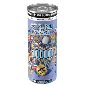 OG Super Smash 10000 Disposable Vapes - Vim Energy Ice