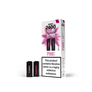 Vapes Bars Angel 2400 Disposable Prefilled Vape Pods | Pink Edition