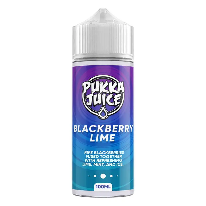 Blackberry Lime by Pukka Juice E-Liquid 100ml