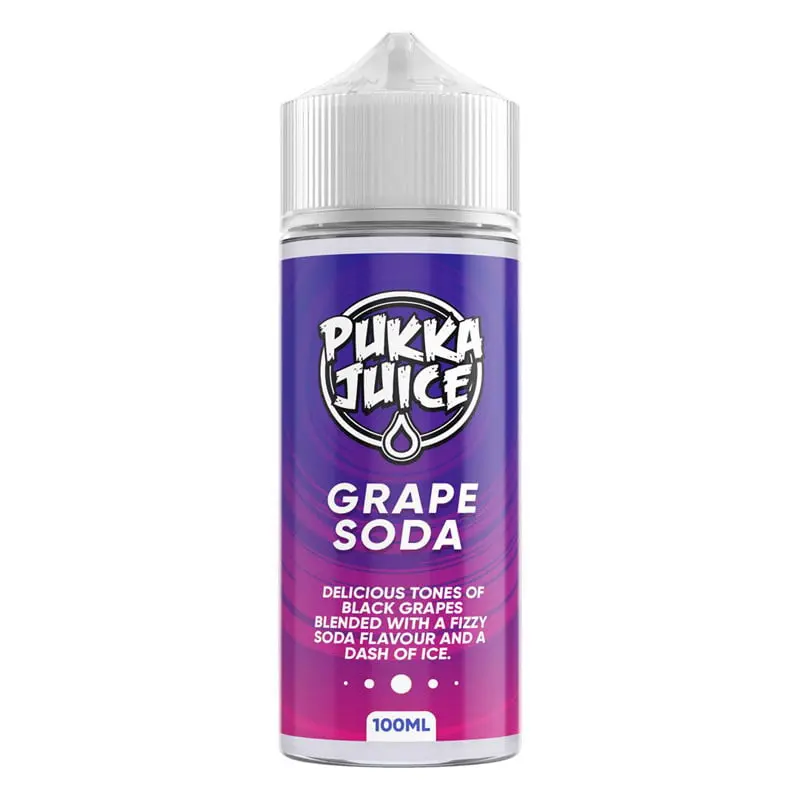 Grape Soda by Pukka Juice E-Liquid 100ml