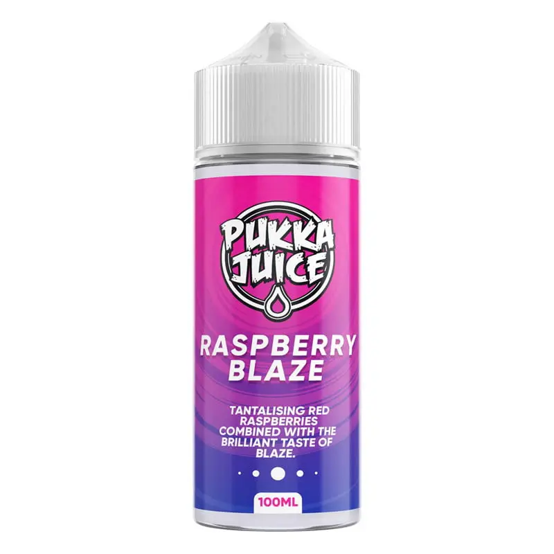 Raspberry Blaze by Pukka Juice E-Liquid 100ml