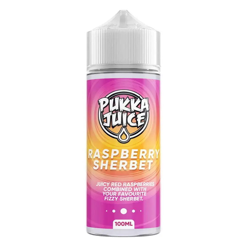 Raspberry Sherbet by Pukka Juice E-Liquid 100ml